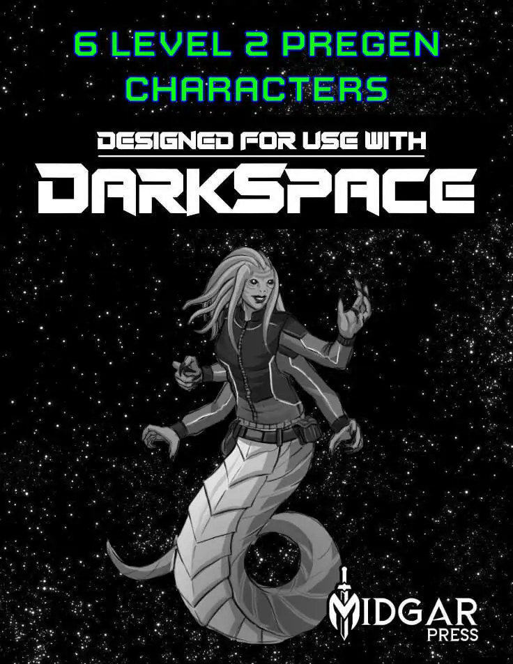 DarkSpace Pregens: Level 2: Vharos Run cover